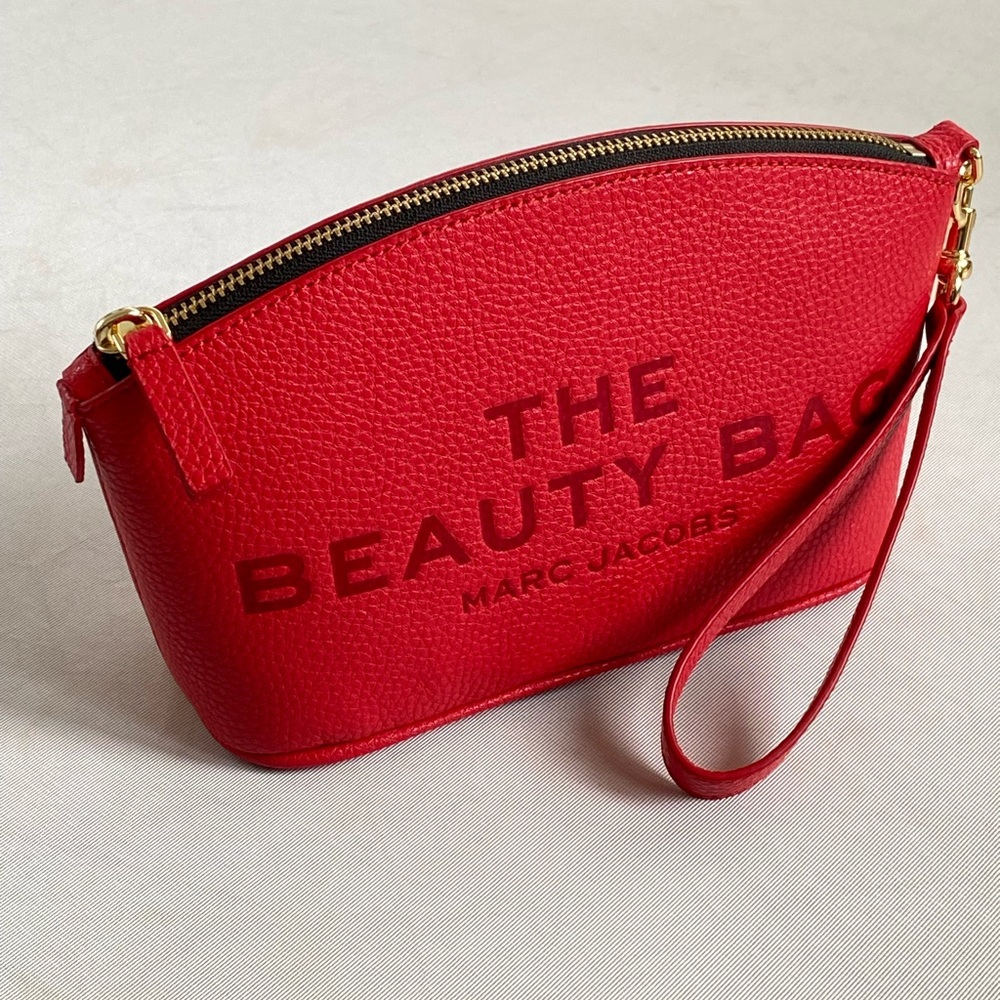 Marc Jacobs Bold Red Cosmetic Bag